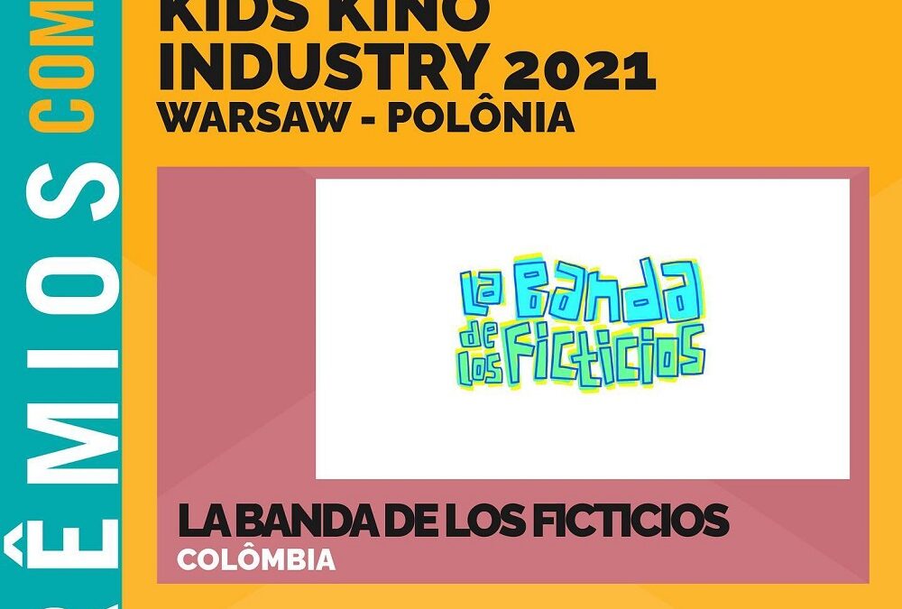 “The Fictitious Gang” with a Kids Kino Industry Award at comKids and BrLab. Congrats!